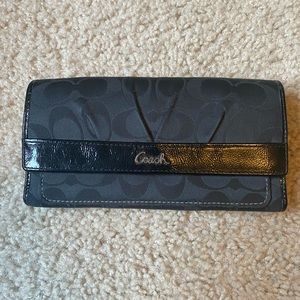 Coach Black ‘C’ Wallet